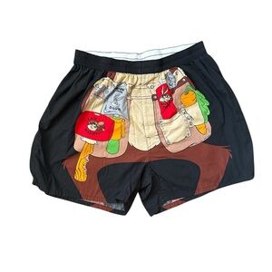 Warner Bros. Looney Tunes Black Graphic Men's Boxer Shorts